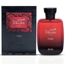 Hawas for Men Eau De Parfum Spray 3.4 Oz/100 Ml Brand New in Box Free Shipping