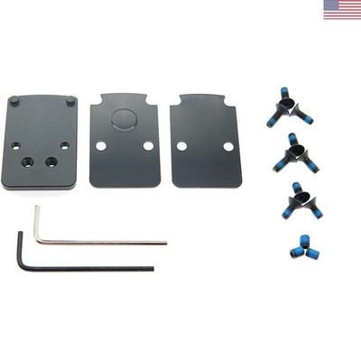 Precision CNC Machined Red Dot Plate for Springfield XD   Lightweight & Durable