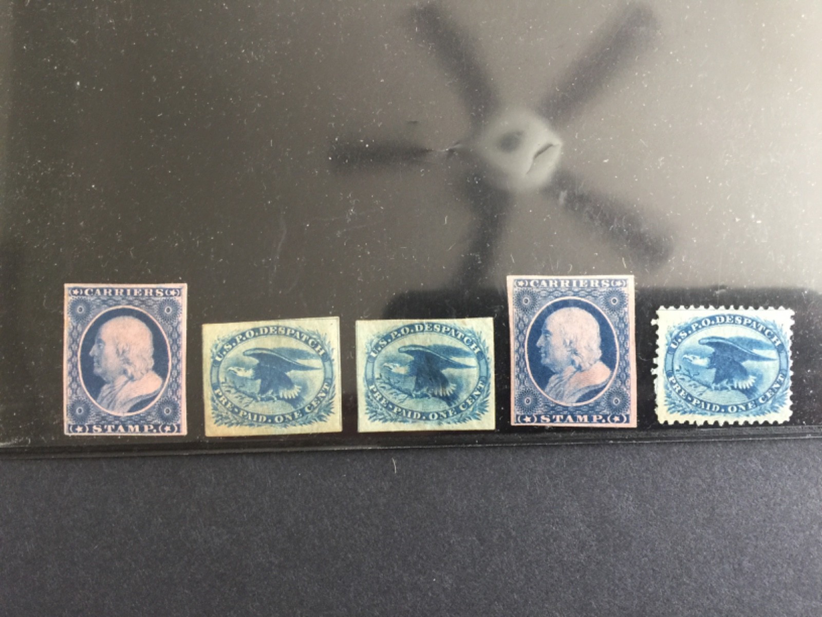 US STAMPS SC# LO1, LO2, LO5 & LO6 Nice Lot of (5) Various Government ...