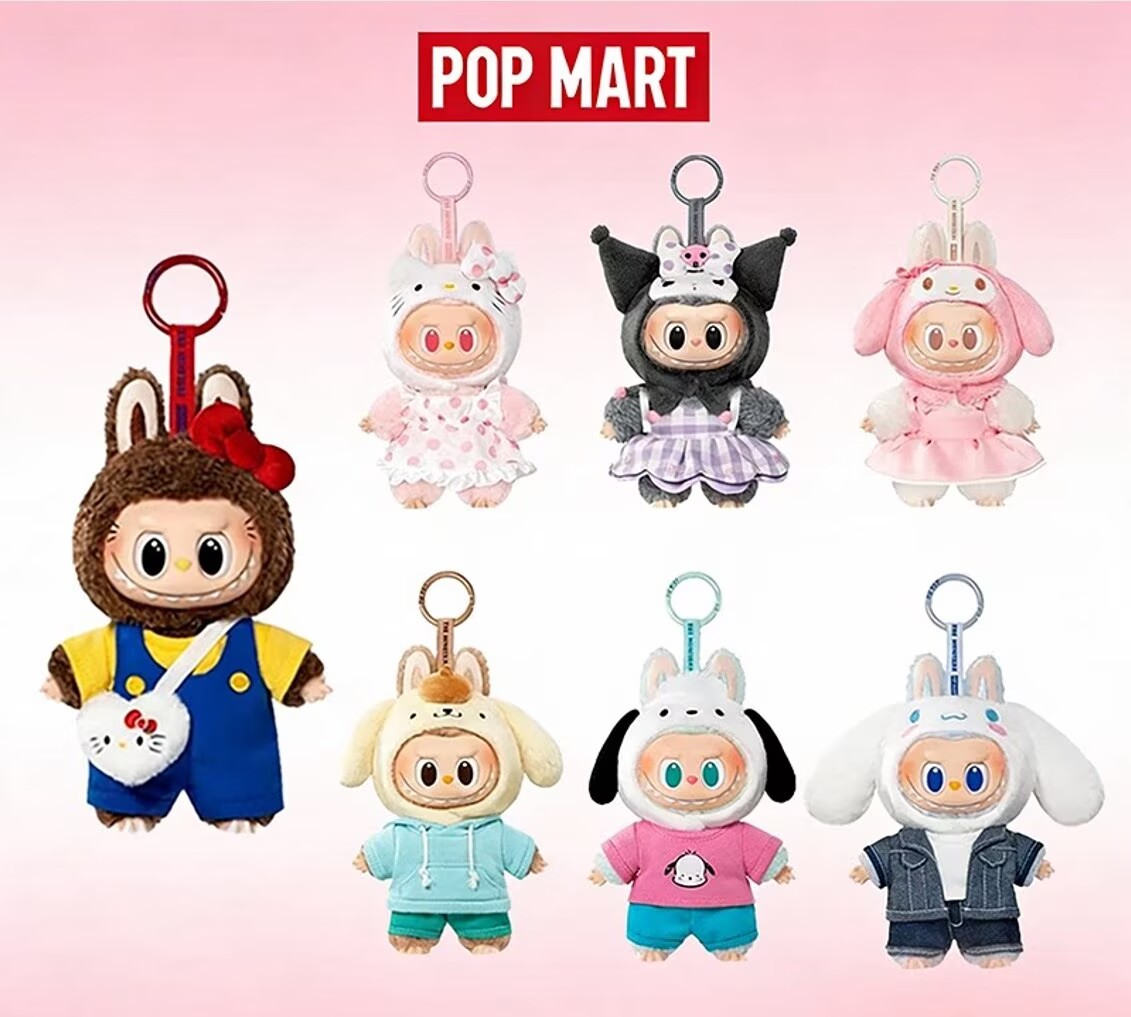 POP MART The Monsters x Sanrio Characters Series Blind Box Figures