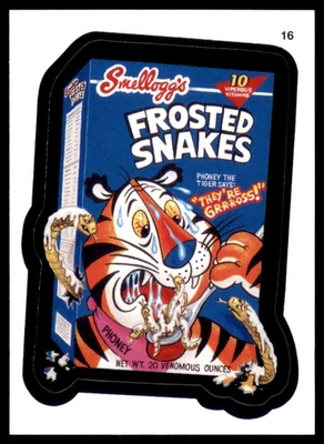 2004 Topps Wacky Packages All-New Series 1 #16 Frosted Snakes - Image 1 of 2