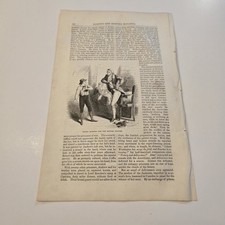 Young Andrew Jackson And The British Officer c. 1855 Engraving (402)