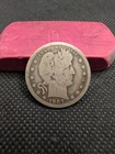1907 Barber Quarter 90% Silver