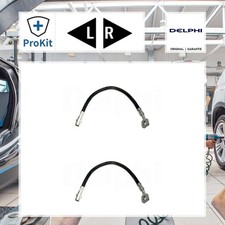 2x ORIGINAL® Delphi Bremsschlauch Hinten für Opel VECTRA C Caravan VECTRA C