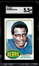 1976 Topps - WALTER PAYTON ROOKIE CARD GRADED SGC 5.5 NICE!. rookie card picture
