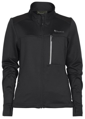 Pinewood 3209 Abisko Power Damen Fleecejacke Outdoorjacke Black (400)