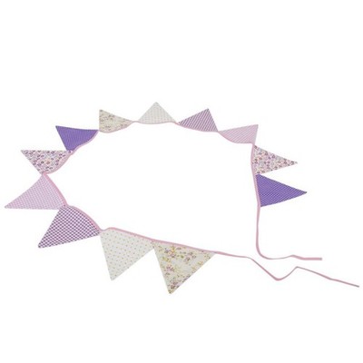 12pcs Series Triangle Flags Party Bunting Banner zur Dekoration