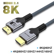 8K HDMI 2.1 Cable 48Gbps Dynamic HDR 8K/60Hz 4K/120Hz UHD Video 3m 5m for HDTV