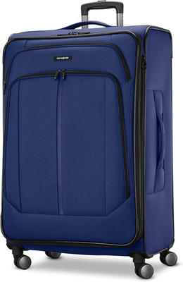 Ascella 4 Large Checked Suitcase - Purple Dusk