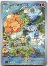 Castform Sunny Form 195/191 Illustration Rare Surging Sparks Pokemon Near Mint on eBay
