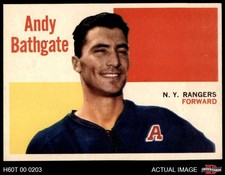 1960 Topps #45 Andy Bathgate Rangers-Hockey HOF 7 - NM