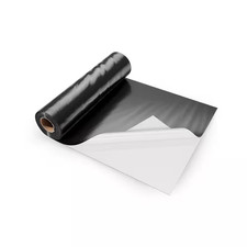 10 Mil Plastic Sheeting 10 Ft. X 65 Ft. Heavy Duty Roll, Black and White Doub...