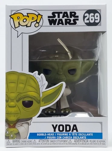 Funko POP! Star Wars - Yoda #269 The Clone Wars Vinyl Figure DAMAGED BOX