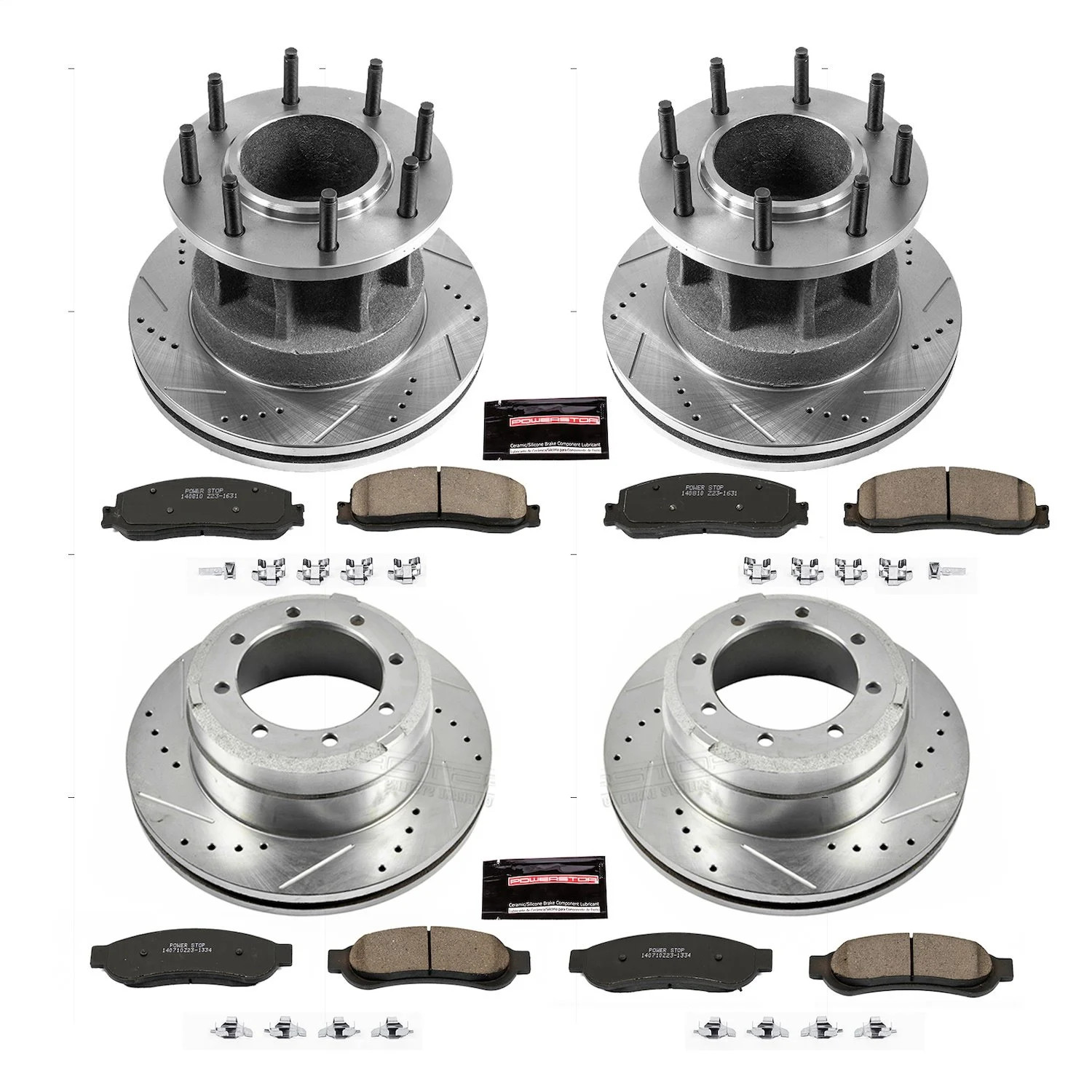 Power Stop K6527 Front/Rear 2012 FORD F-350 SUPER DUTY PICKUP 2WD/