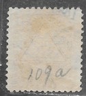 HICK GIRL- USED NICARAGUA STAMP   SC#109A  1898  COAT OF ARMS   H551 — photo 2