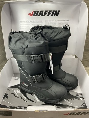 Baffin 4000-0048-001 Impact Insulated Pac Boots for Men - Black - 10m