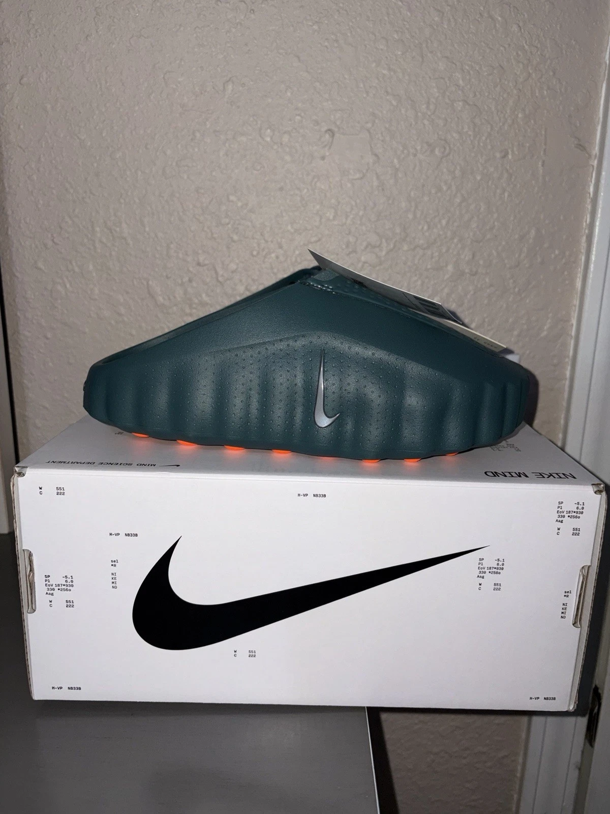 Nike Mind 001 Slide “Mineral Slate” Men’s Size 7 New
Opens in a new window or tab