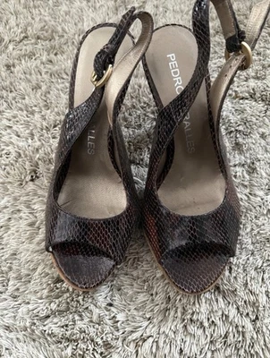 Sandalen, Pumps von Pedro Miralles, Gr. 35. Neu - Bild 1 von 4