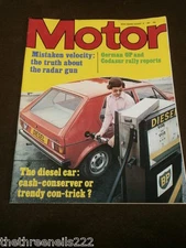 MOTOR MAGAZINE - TRUTH ABOUT THE RADAR GUN - AUG 8 1981