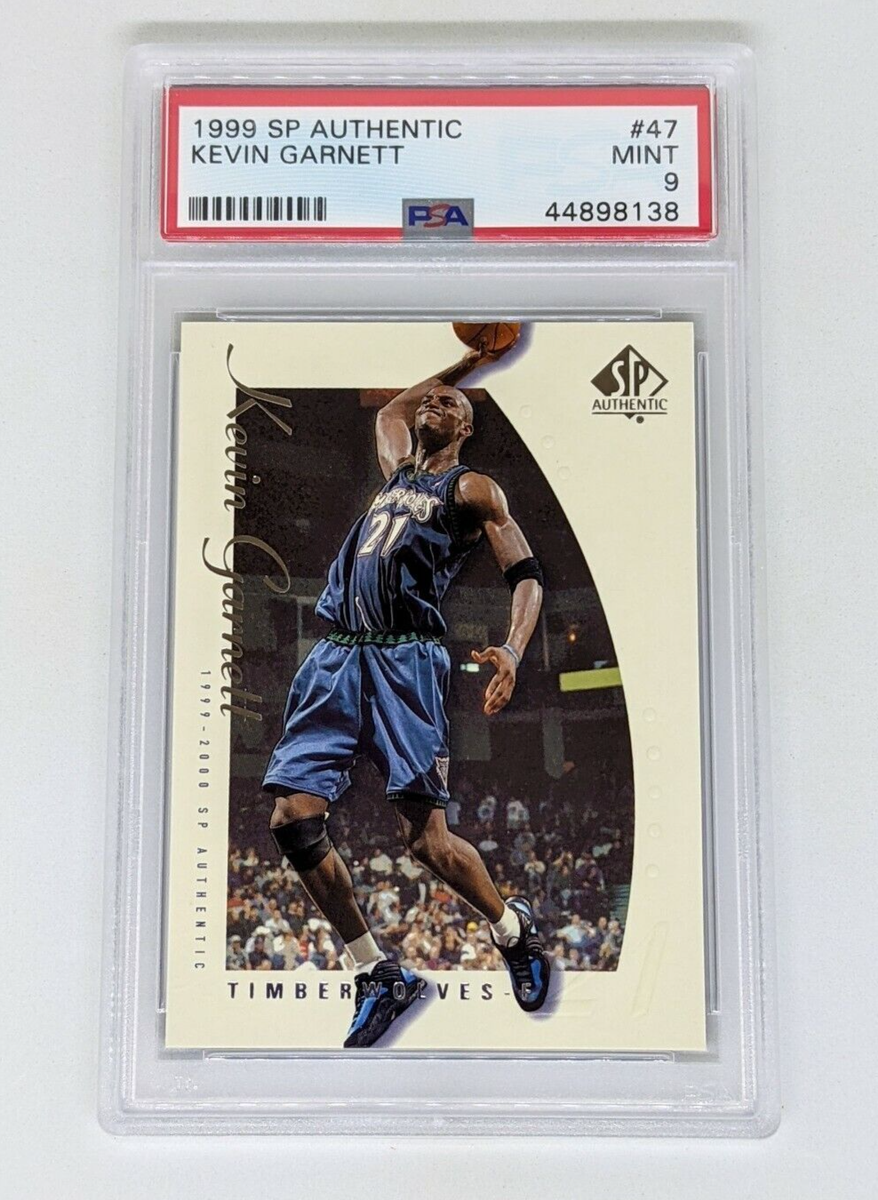 その他 KEVIN GARNETT auto psa9 1999-00 SP Authentic #47 Kevin Garnett PSA 9 Minnesota