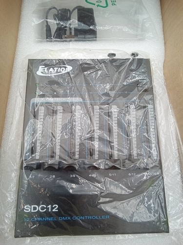 Elation Portable 12-Channel DMX Light Controller SDC12 New/Open - Picture 4 of 9