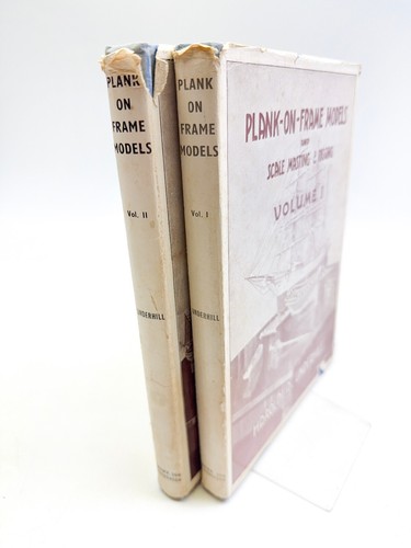 Vintage Planke on Frame Models Vol 1 & 2 Harold A Underhill Modellschiffe - Bild 4 von 10
