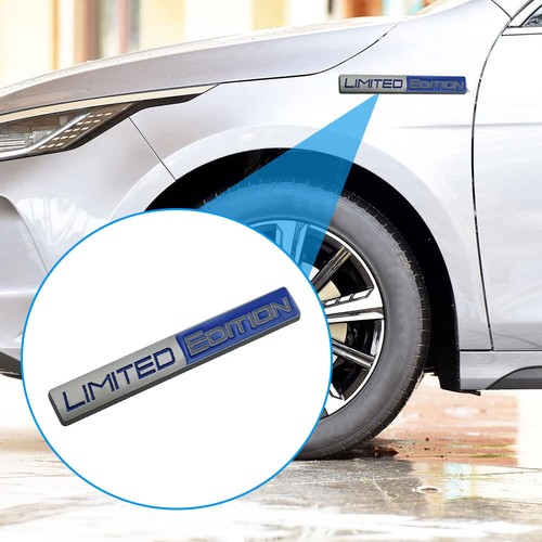 3D Limited Edition Metal Adhesive Emblem Trunk Badge Fender Sticker Body Decal - Picture 10 of 15