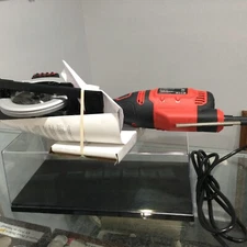 PowerSmart 5.8 Amp 4-1/2 In. Compact Mini Electric Circular Saw with Laser Guide