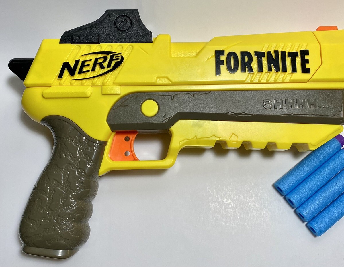 NERF Fortnite Sp-l Elite Dart Blaster w/ Barrel and Darts