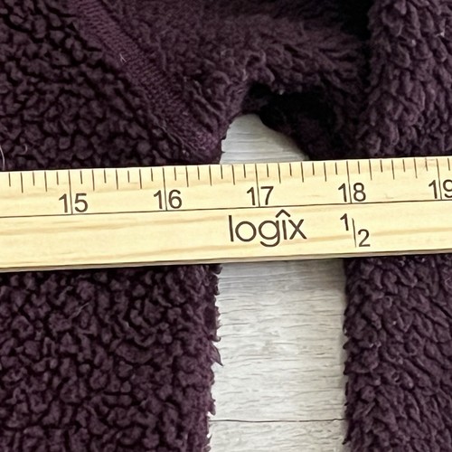 Kuhl Girl’s Avalon Snap Fleece Pullover Sweater Size Medium Purple - Picture 7 of 10