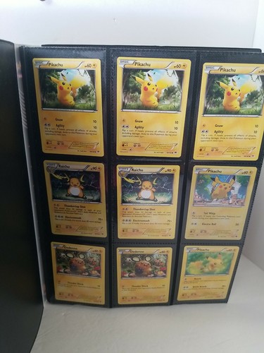(9) POKEMON TRADING CARDS- Pikachu -Raichu- Thunder Shock All in Good Conition - Picture 4 of 12