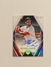 2021 Topps Tribute Michael Chavis Auto Autograph /199  Boston Red Sox