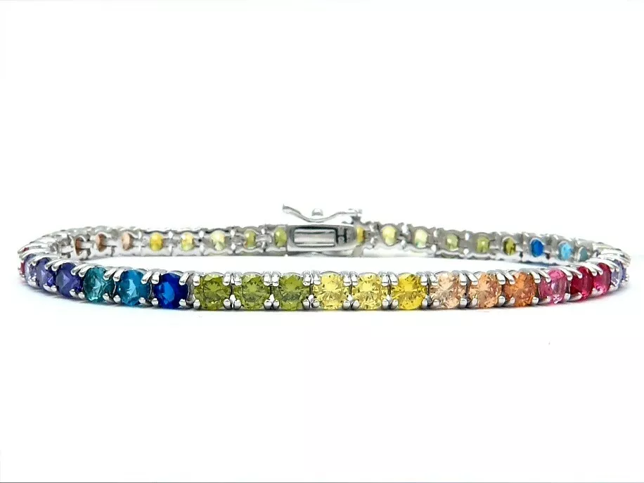 Multi stone tennis sale bracelet
