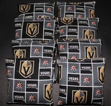 VEGAS GOLDEN KNIGHTS CORNHOLE BEAN BAGS 8 ACA REGULATION NHL FAN GIFTS  