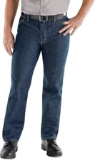 Red Kap Men's Classic Work Jean, Prewashed Indigo