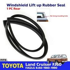 Windshield Rubber Rear w/o Moulding Hole Fits Toyota Land Cruiser FJ60 FJ62 New