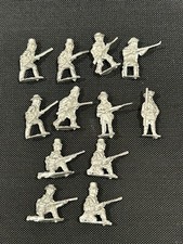 Metal Civil War Mini Figures miniatures Lot 12 Pieces War Guns Soldiers