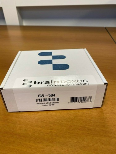 Brainboxes SW-504 Switch - 4 port - SW-504 - Afbeelding 2 van 4