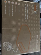 Degrees Of Comfort Heated Blanket Plush To Plush