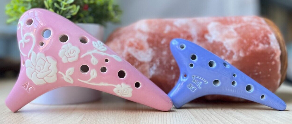 Great Deal! Focalink 12 Holes AC Pink Rose + SC Blue Glaze Ceramic