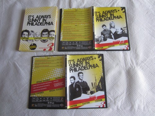 It's Always Sunny in Philadelphia:  Season 3 (DVD 3-Disc Set, 2008) - Foto 1 di 2