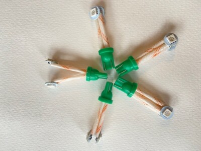 Pinball LED Bulbs 555 FLEXIS GREEN (2 SMD) 5 pieces