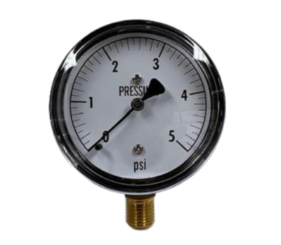 #ad #ad 2.5quot; Pressure Gauge 5 PSI 1 4quot; NPT Bottom Mount – LP Gas Air Water – Engineered $113.54