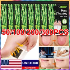 300-10x Detox Foot Patches Pads Body Toxins Feet Slimming Deep Cleansing Herbal