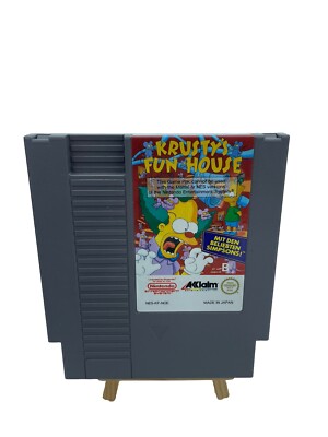 Krusty's Fun House Nintendo NES Simpsons nur Modul 1985
