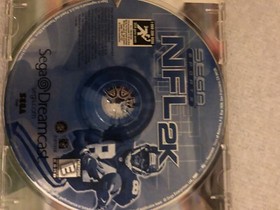 NFL 2K (Sega Dreamcast, 1999) (DEFECTIVE; PLEASE READ DESCRIPTION)