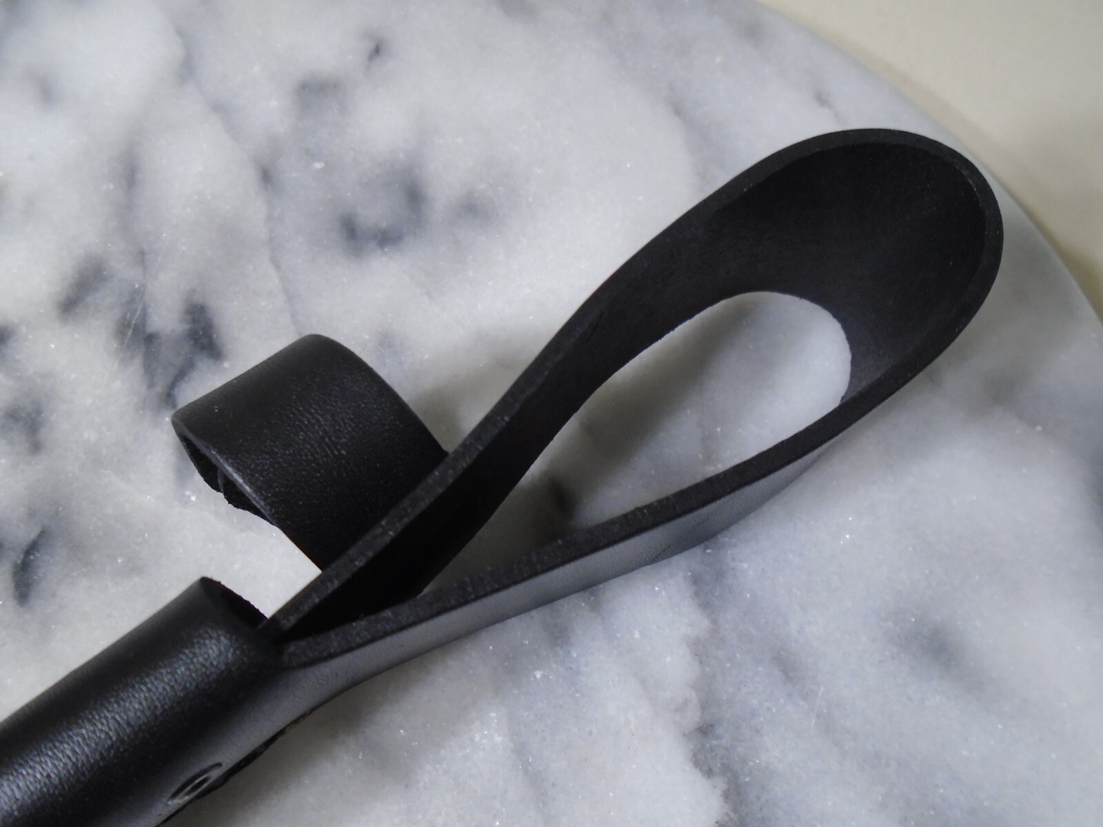 Black Leather Fixed Blade Knife Sheath Fits Up To 5" X 1 1/2" Inch Blades New