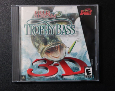 ~FIELD & STREAM: TROPHY BASS 3-D (PC, 1999) -WIN 98/2000/XP