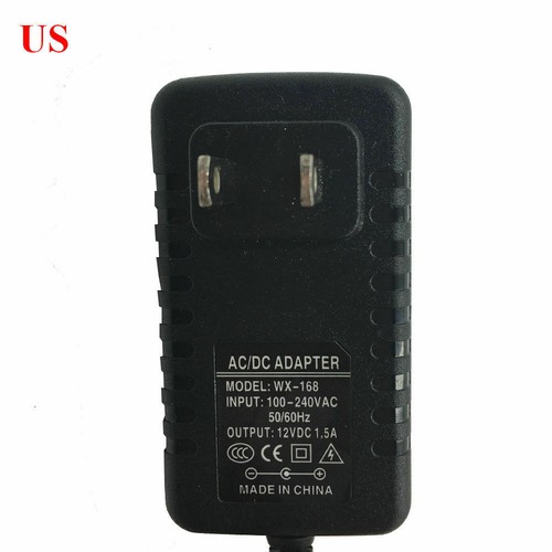 12V 1.5A AC/DC UK Power Supply Safety Charger For Lights CCTV Camera Monitor - Afbeelding 7 van 13