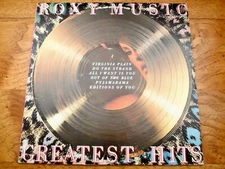 Roxy Music ‎♫ Greatest Hits ♫ Rare 1977 Atco Records Monarch Press Vinyl LP 🔥